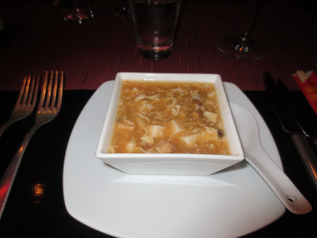 An Bord der Norwegian Jade (im Jasmin Garden): Asiatische Suppe