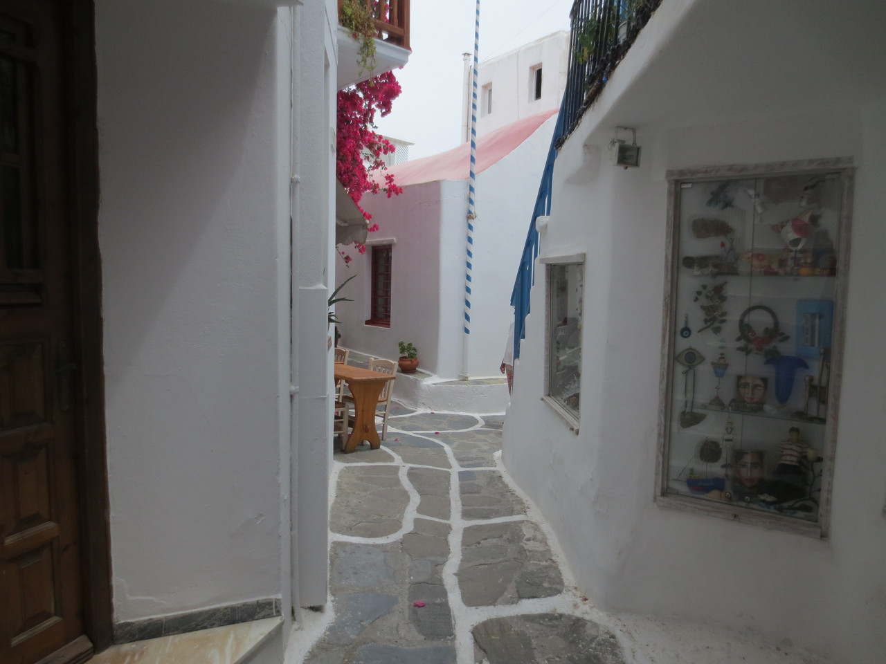 Inselhauptstadt Mykonos Stadt auf Mykonos. Ladenbummel und Stadtbesichtigung (auf eigene Faust)