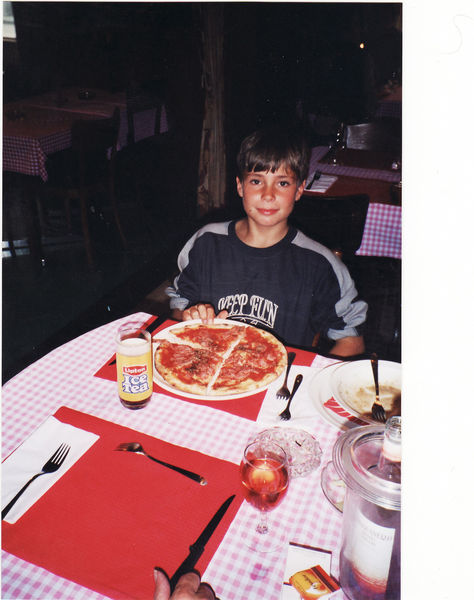 Abschluss mit Pizza-Essen in Solothurn (Giorgio)