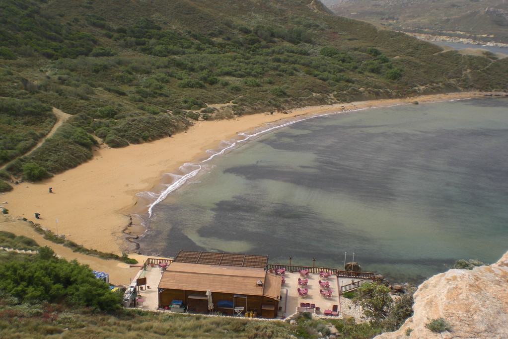 Insel Malta: Ghajn Tuffieha Bay (Nordwesten der Insel)