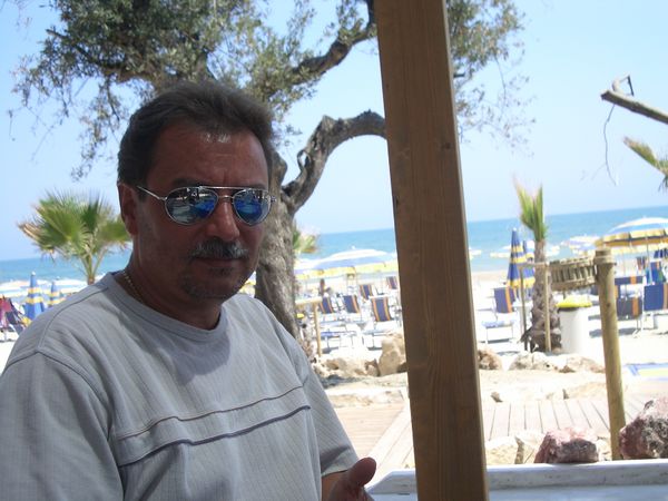 am Strand (Strandbistro) von Giulianova