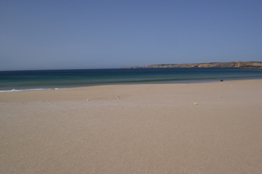 Raposeira, Hortas de Tabual: Praia do Zavial (Strand von Zavial); unser bevorzugter Badestrand