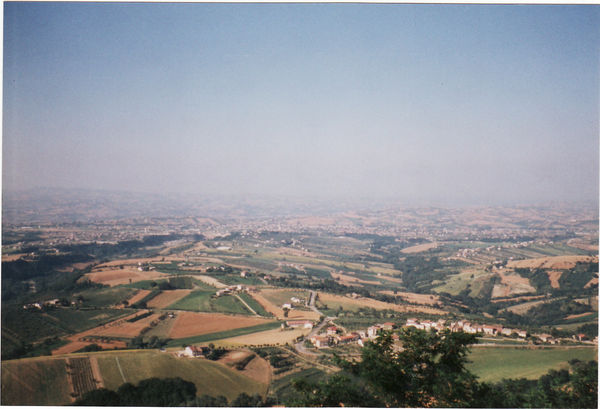 Blick von der Festung aus Richtung Nordosten