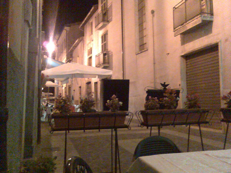 ...vor dem Hotel Fortezza