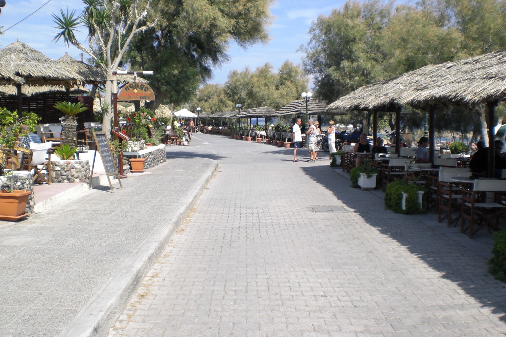 Impressionen aus Kamari (Kamari-Beach)