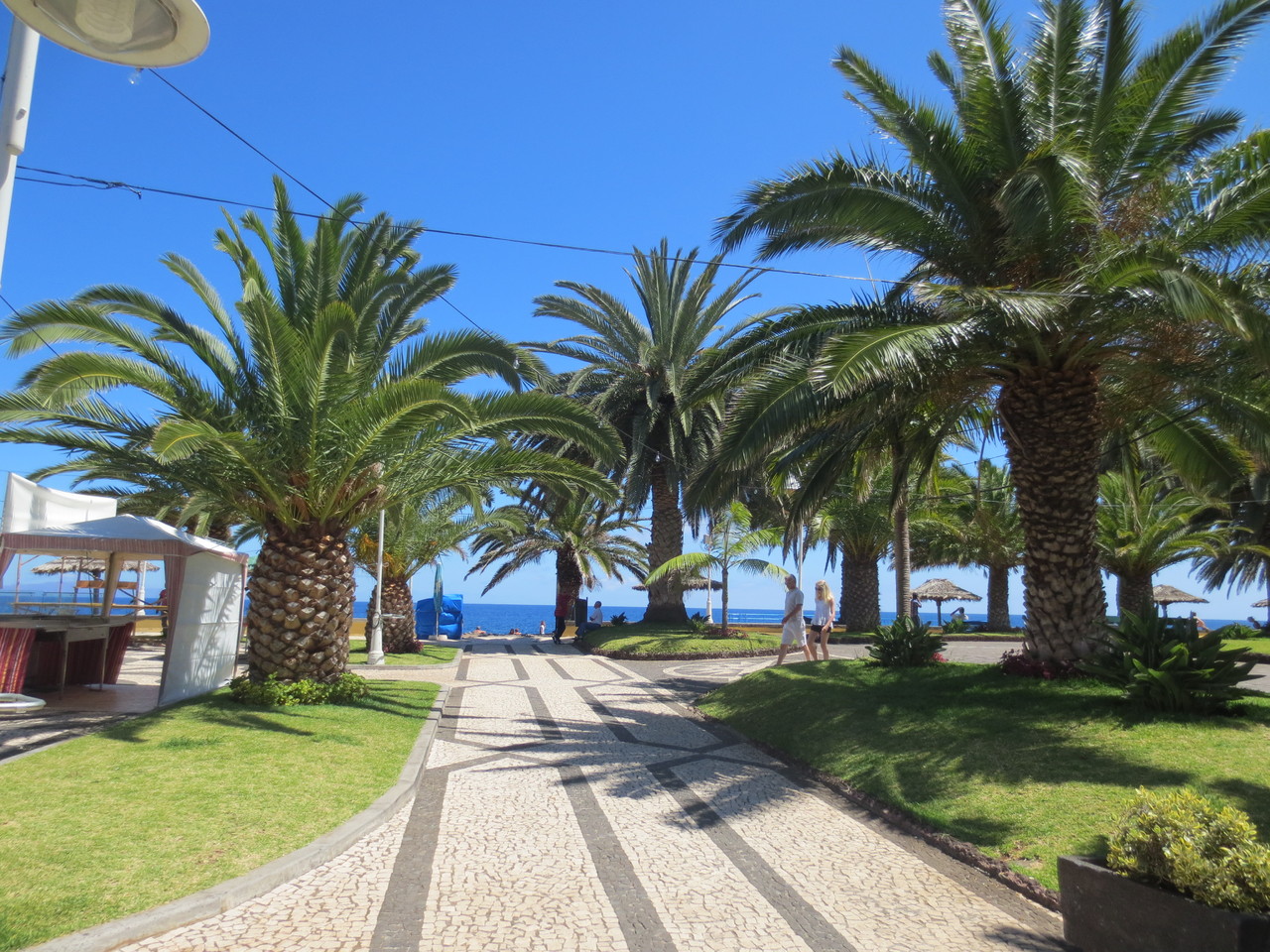 Lido des Städtchens "Santa Cruz", ganz in der Nähe unserer Ferienresidenz auf Madeira.