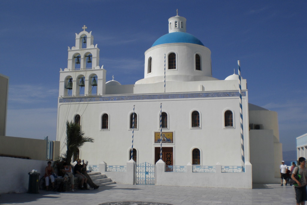 Kirche in Oia