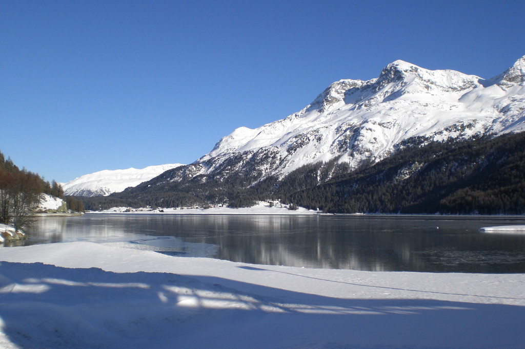 Sils - Blick Richtung Silvaplanersee