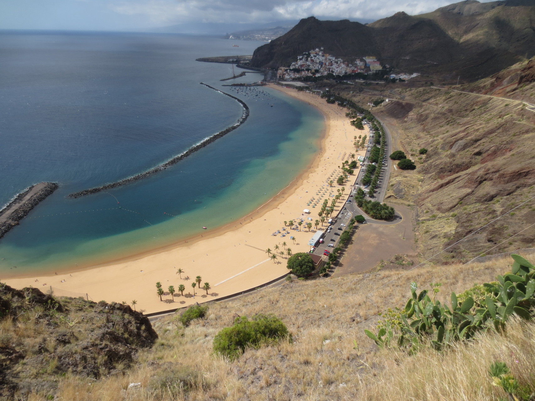 San Andrés - Playa des Teresitas - Schönster Badestrand auf Teneriffa (künstlich) - Nordosten der Insel