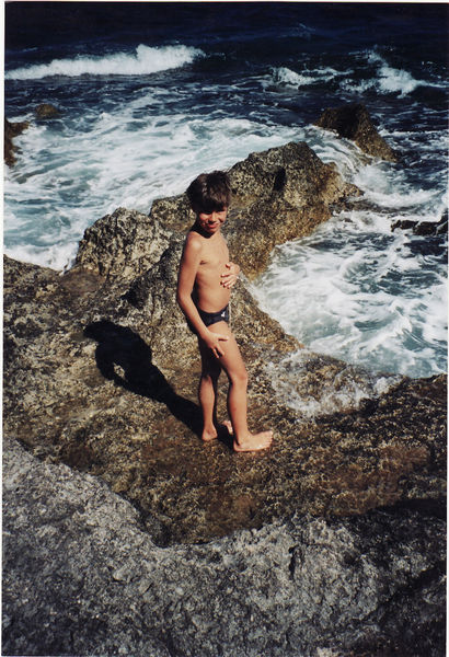 Giorgio am Klippenstrand (Monaco)
