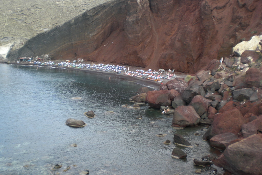 Red Beach of Santorini