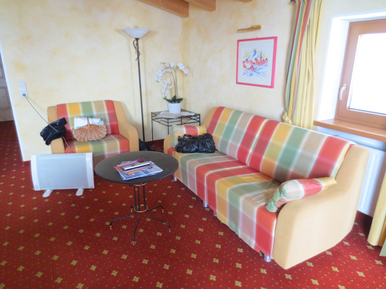 Turmsuite im Hotel Edelweiss & Gurgl, Obergurgl (1930 m ü M) - Wohnraum