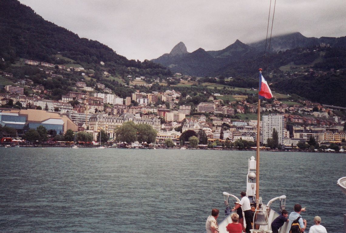 unterwegs von Lausanne nach Montreux