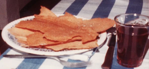 Spezialität: Sardisches Brot