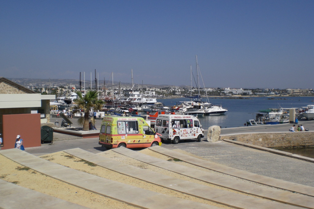 ...einer der Häfen von Pafos (Südwesten der Insel)