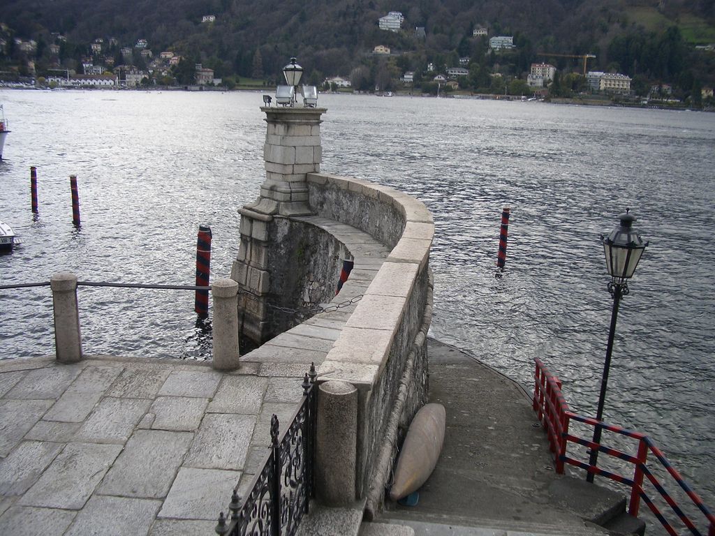 Blick von der Insel aus Richtung Festland (Italien)