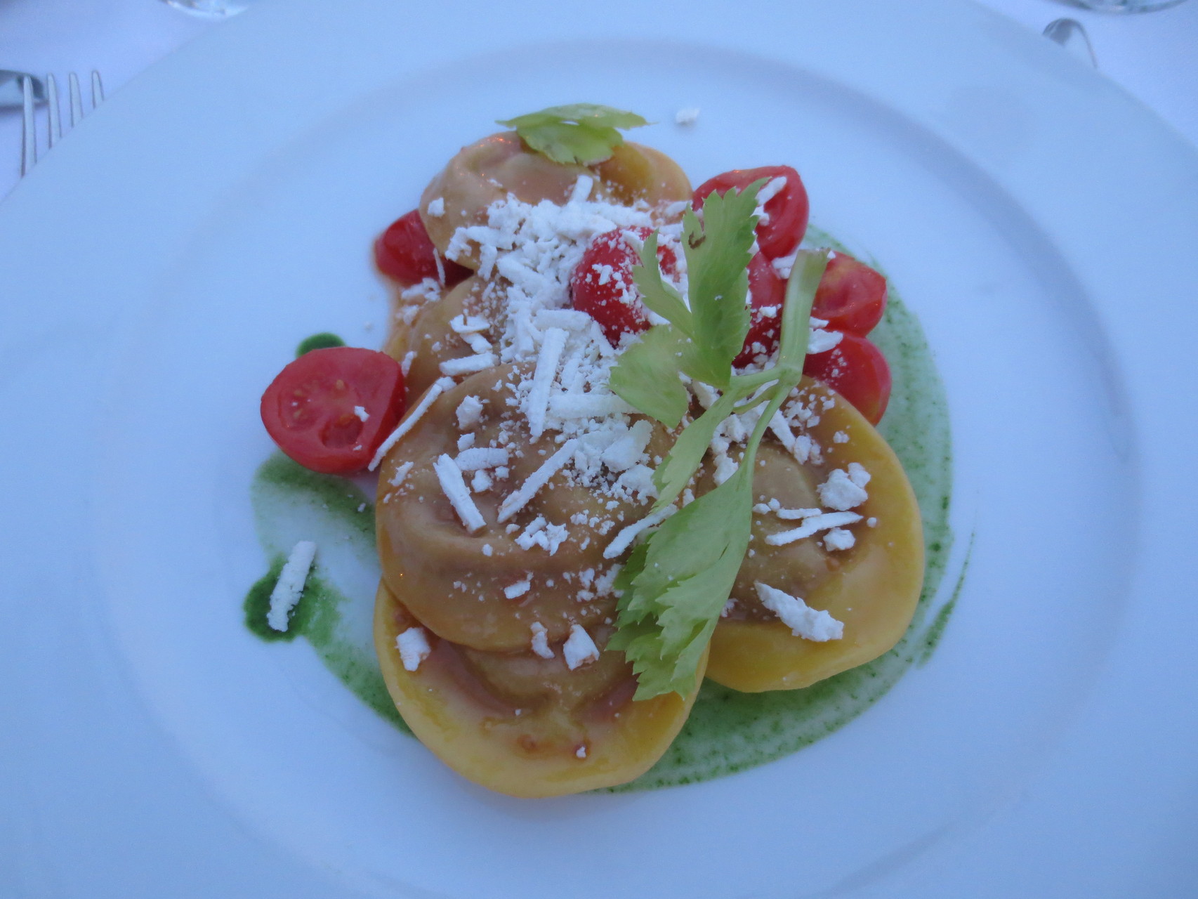 Gardone Riviera: Ristorante Casinò (Gourmet-Vorspeise) - Das Gourmet-Restaurant befindet sich direkt am Ufer, hat eine hübsche Terrasse und bietet einen herrlichen Blick auf den See