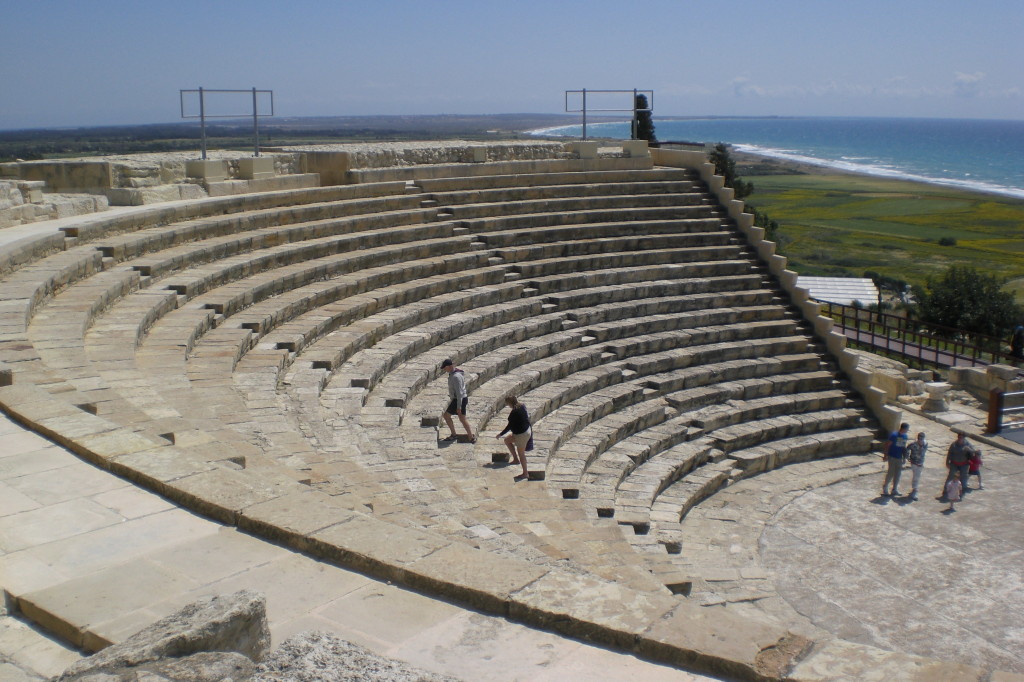 Antikes Theater in Kurion aus dem 2. Jh. n. Chr.