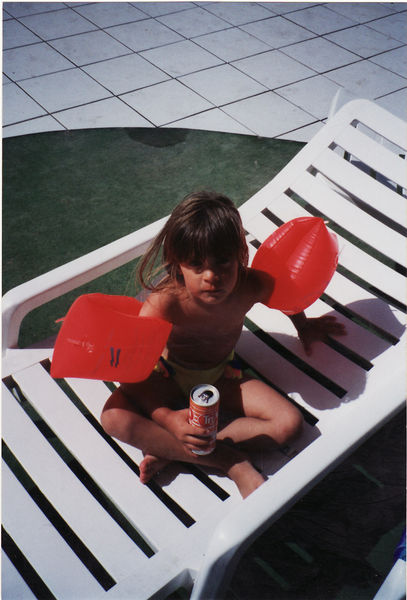 Coke, Beach and Sun for Princess Cristiana