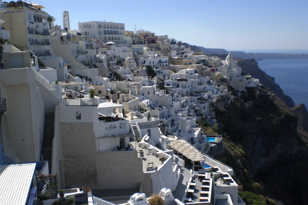 Fira (Hauptort der Insel)