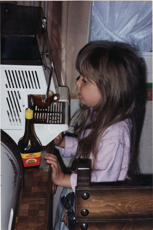 ...interessant, so eine Kaffemaschine.....! (Cristiana)