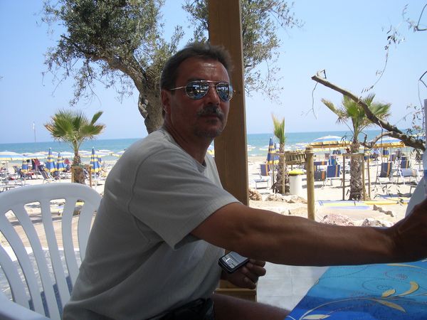 am Strand (Strandbistro) von Giulianova