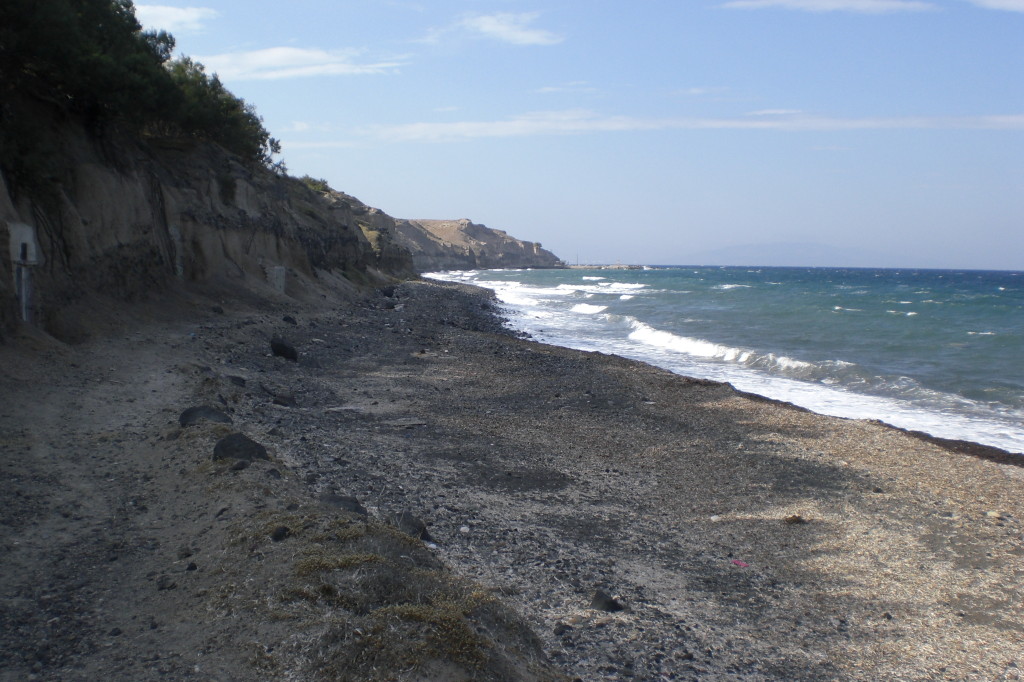 Küstenimpressionen auf Santorini