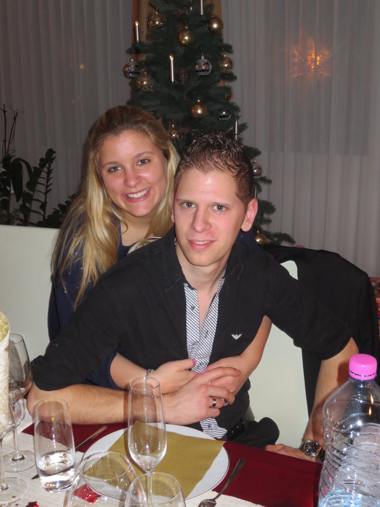 Cristiana mit ihrem zukünftigen Ehegatten Mathieu. Wir wünschen den beiden für die gemeinsame Zukunft alles, alles Liebe und Gute!!
