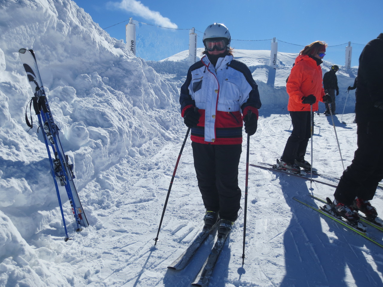 Suzi am Top Mountain Star, ca. 3100 m ü M (Wurmkogl - Hochgurgl Skigebiet)