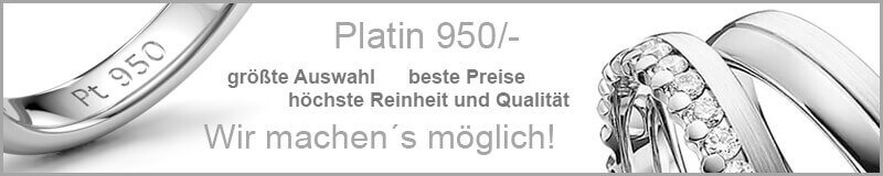 Palladium - Platin - Weißgold