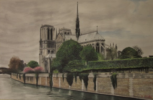 PARIS (Notre Dame) 400 x 600 -2013
