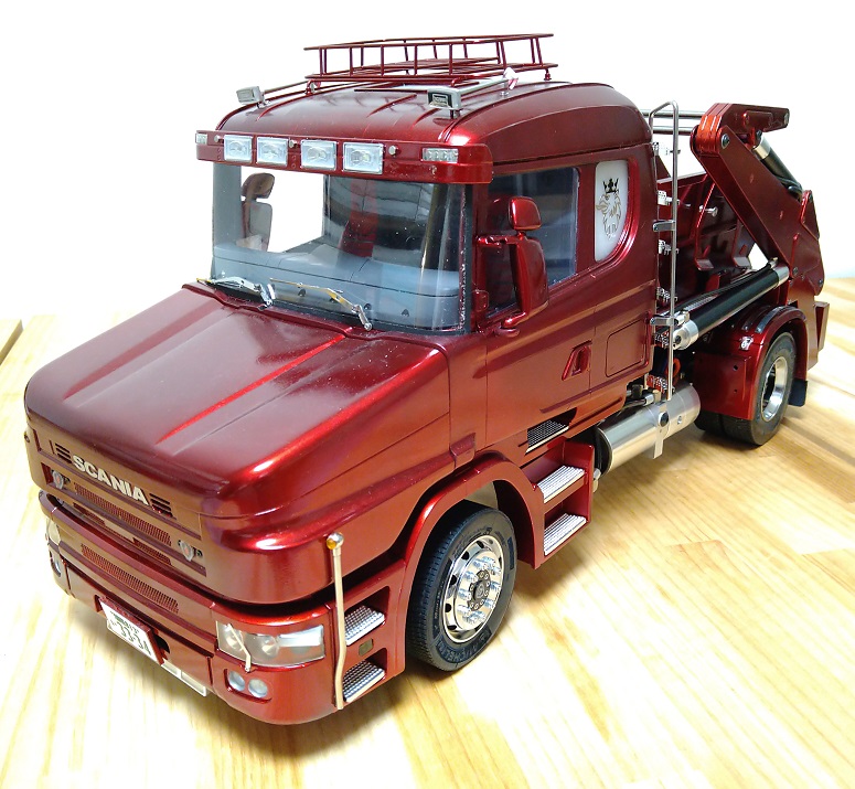 スッキプコンテナトラックの完成