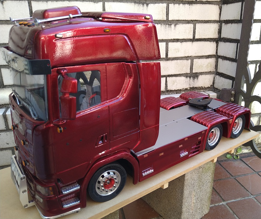 スカニアS730のオーバーホール