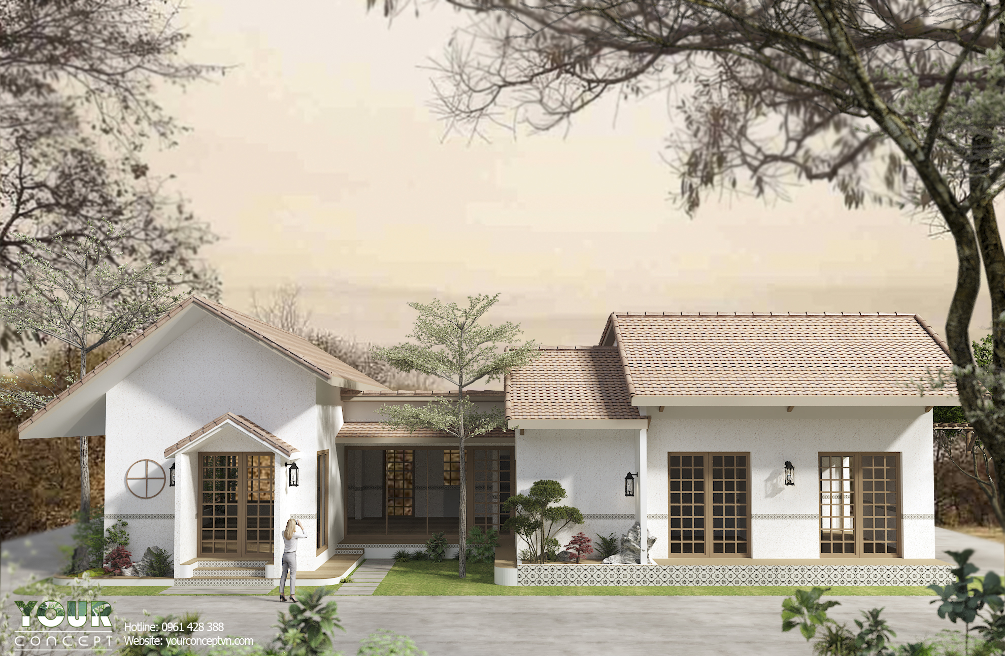 Thiết Kế Nhà Cấp 4 Hiện Đại Tối Giản