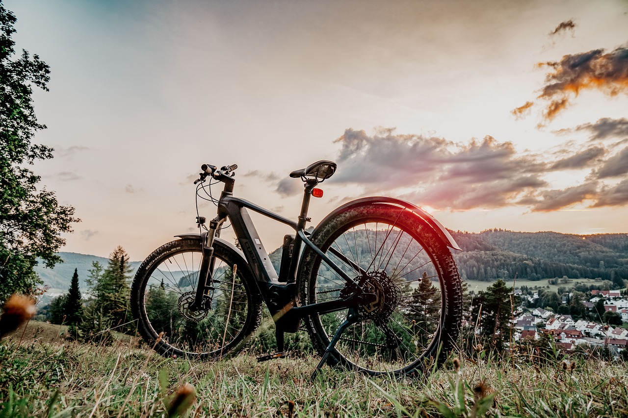 Mit E-Bikes nachhaltig unterwegs sein