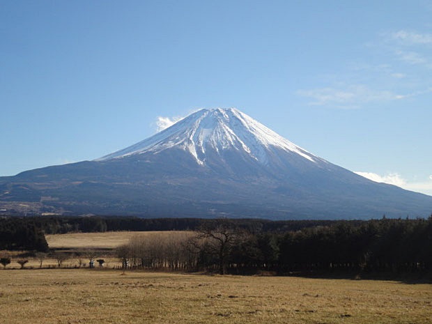 富士のお山に初詣