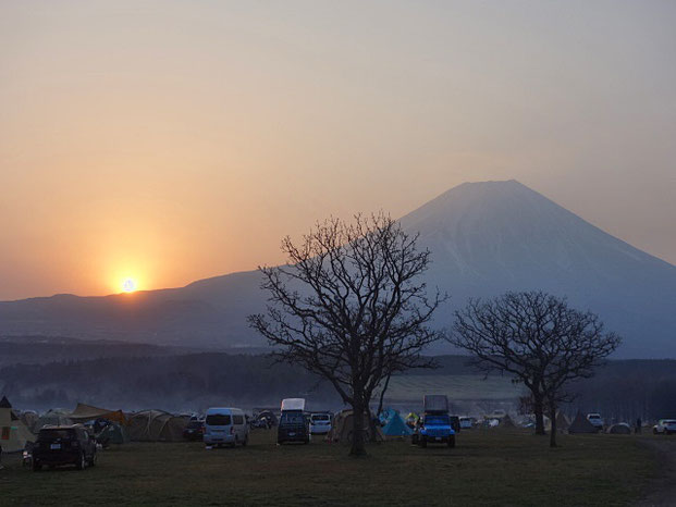 5年ぶりの富士の夜明け