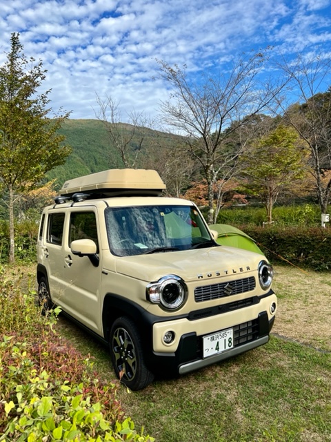 ひつじ雲の大井川