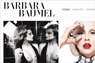 Barbara Baumel, fashion editor and stylist, website