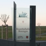 Rosenthalhalle Schild