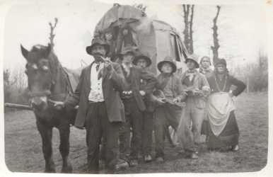 Foto Karneval Binninger Zigeuner 1933