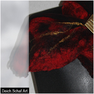 Kleiner Schal - festlich 