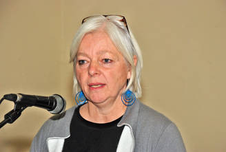 Diskussionsleiterin Beate Vyplel