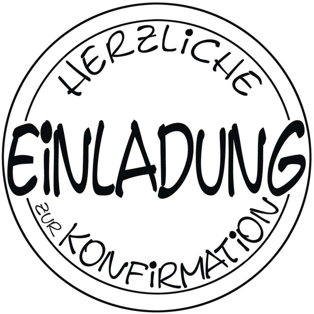 Stempel für Kommunion & Konfirmation - Bienis Basteloase ...