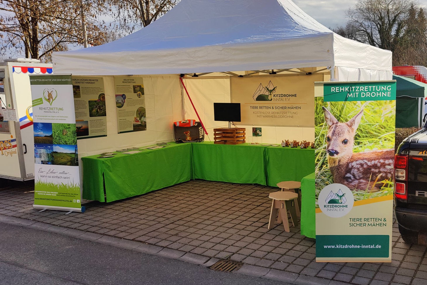 Die KitzDrohne Inntal in der Öffentlichkeit