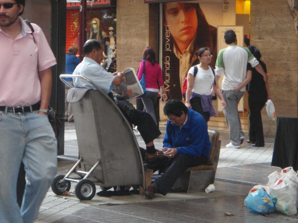 Gehört zum guten Ton in Santiago