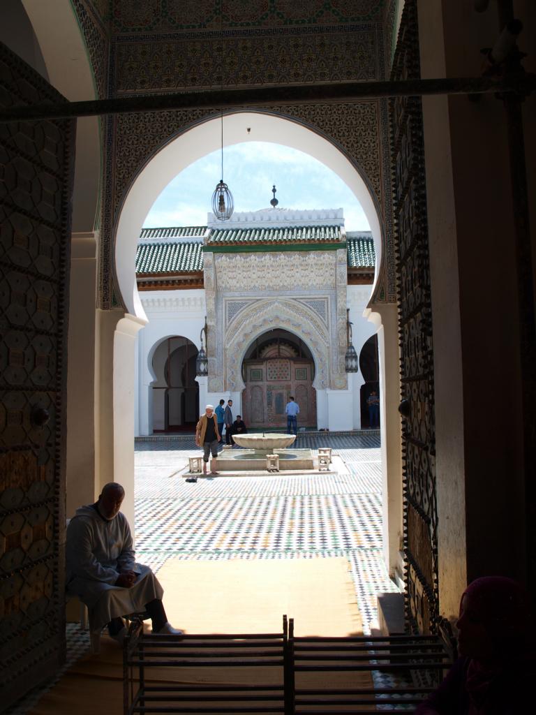 Blick in eine Moschee