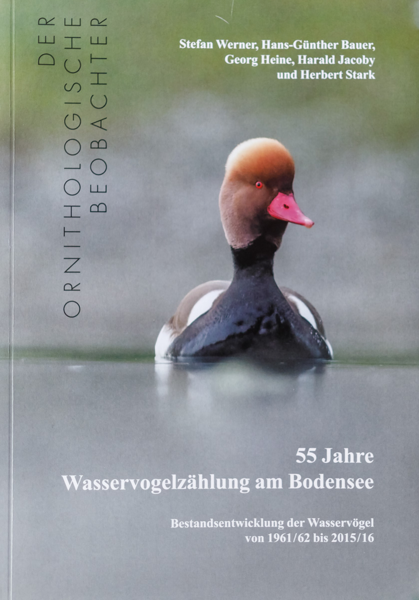 Buch "55 Jahre Wasservogelzählung am Bodensee" erschienen