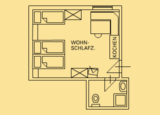 Plan Appartement A2