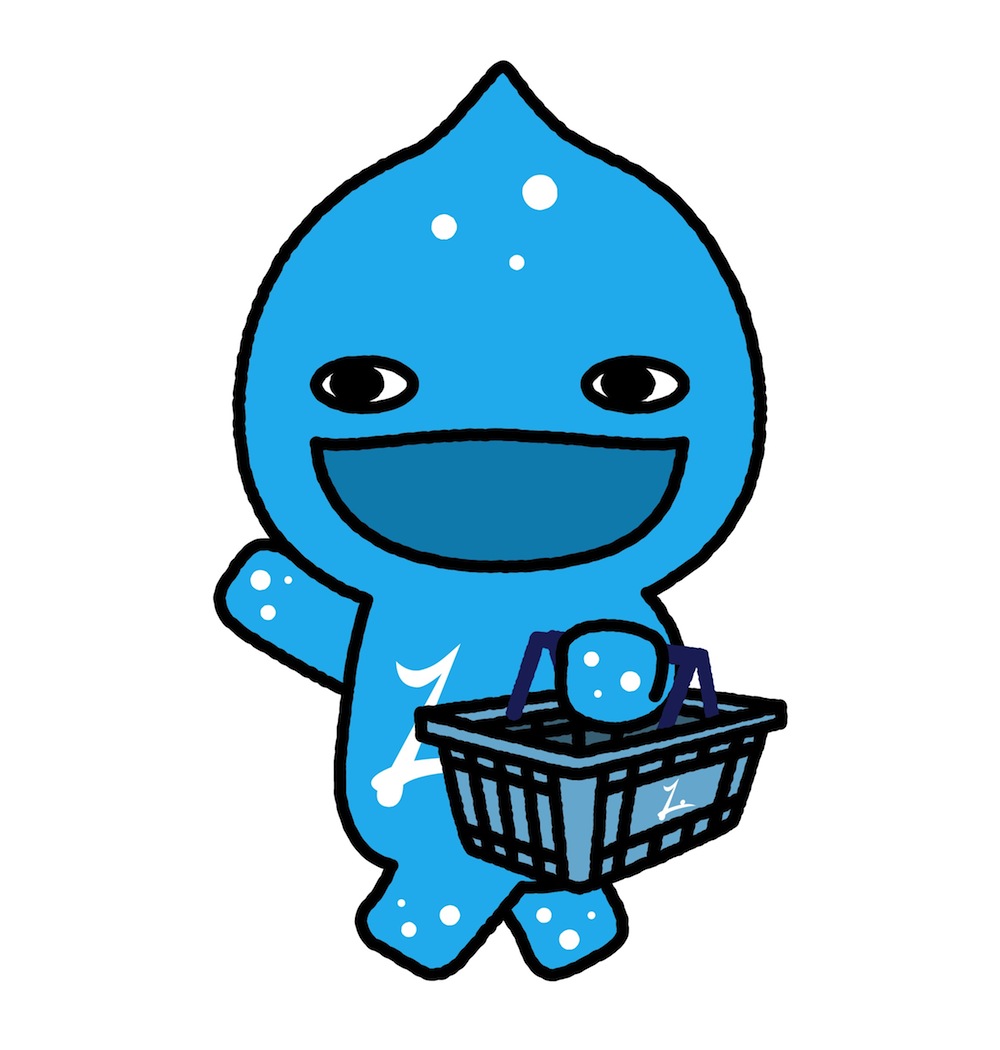 #59 お買い物ミズモイラスト